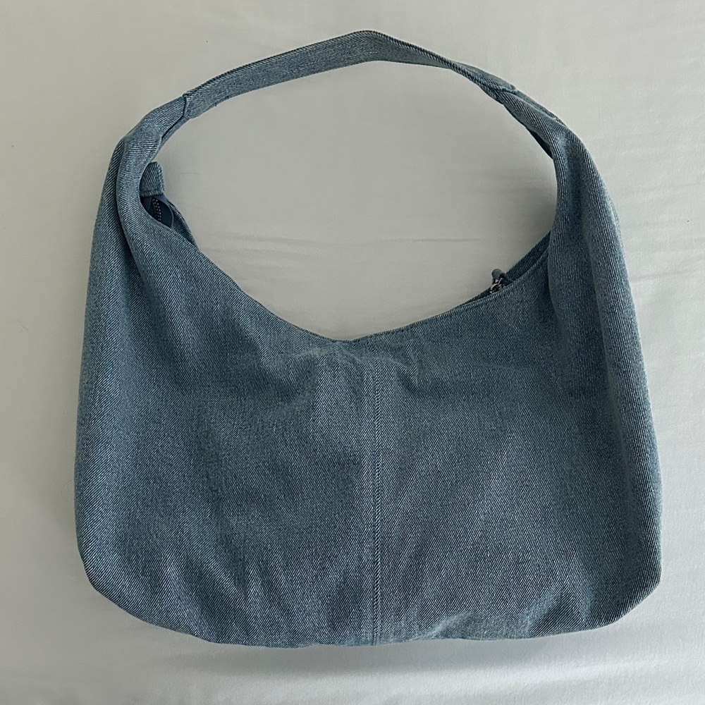 Stylish Zara Denim Hobo Bag